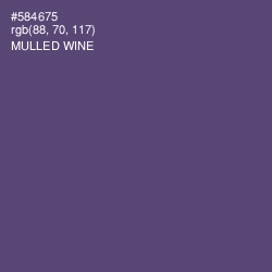 #584675 - Mulled Wine Color Image